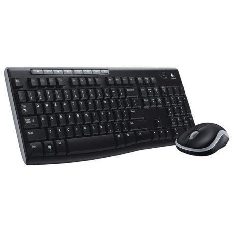 Logitech Billentyűzet/Egér Kit - MK270 (Vezeték nélküli, magyar, fekete)