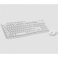   Logitech Billentyűzet/Egér Kit - MK295 (Vezeték nélküli, magyar, fehér)