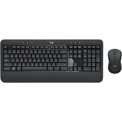   Logitech Billentyűzet/Egér Kit - MK540 (Vezeték nélküli, USB, magyar, fekete)