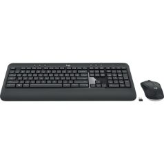   Logitech Billentyűzet/Egér Kit - MK540 (Vezeték nélküli, USB, magyar, fekete)