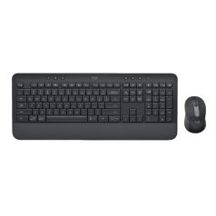   Logitech Billentyűzet/Egér kit - MK650 (Vezeték nélküli, Bluetooth, fekete)