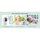 Arenti bébiőr szett - AINANNY B2 + 5" LCD (2MP, sírás-, hőmérséklet figyelés, microSD, mikrofon, hangsz.)