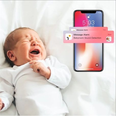 Arenti wifi Bébiőr Szett - AINANNY (3MP, 5" LCD, IR 10m, microSD, mikrofon, hangszóró, sírásérzékelés, beltéri)