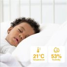 Arenti wifi Bébiőr Szett - AINANNY (3MP, 5" LCD, IR 10m, microSD, mikrofon, hangszóró, sírásérzékelés, beltéri)