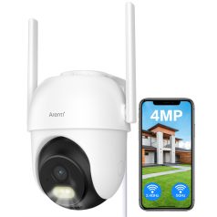   Arenti IP wifi PT dómkamera - OP1 (4MP, 4mm, kültéri, IR10m, microSD, mikrofon, hangszóró)