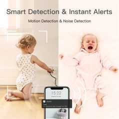   Arenti IP wifi PT dómkamera - P2Q (4MP, 3,6mm, beltéri, IR10m, microSD, mikrofon, hangszóró)