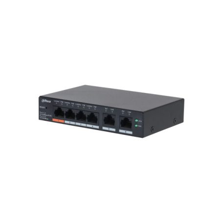 Dahua switch PoE - CS4006-4ET2ET-60 (Cloud Menedzsment; 4x100Mbps PoE; + 2x 100Mbps uplink, 60W)