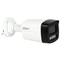   Dahua IP csőkamera - IPC-HFW1239TL1-A-IL (2MP, 2,8mm, kültéri, H265+, IP67, IR30m+LED20m, ICR, DWDR, 3DNR, PoE, mikrof.)
