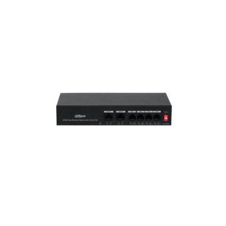 Dahua switch PoE - PFS3006-4ET-36 (4x100Mbps af/atPoE+ 2x100Mbps port, 36W)