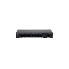   Dahua switch PoE - PFS3009-8ET1GT-96 (1x 10/100 (HighPoE/PoE+/PoE) + 7x 10/100(PoE) + 1x 10/100/1000 uplink, 96W)