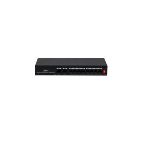 Dahua switch PoE - PFS3010-8ET-65 (8x 100Mbps PoE port + 2x 100Mbps uplink, 65W)
