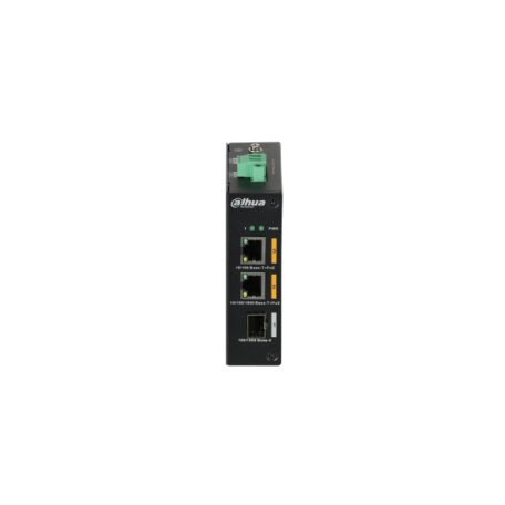 Dahua switch PoE - PFS3103-1GT1ET-60 (1x 100Mbps PoE + 1x 1Gbps PoE + 1xSFP)