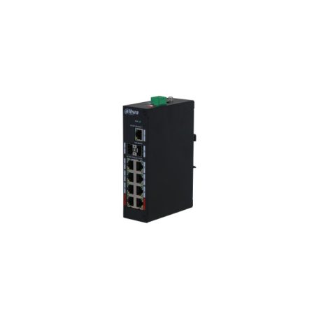 Dahua switch PoE - PFS3211-8GT-120 (8x 100Mbps at/af PoE + 1x 1Gbps + 2x SFP, 120W)