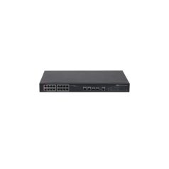   Dahua Menedzselhető PoE switch - PFS4218-16ET-240 (16x 100Mbps PoE/PoE+; 2x gigabit/SFP combo uplink; 240W)