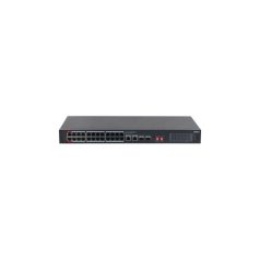   Dahua switch PoE - S3228-24GT-375 (24x 1Gbps at/af PoE + 2x 1Gbps Uplink + 2x SFP, 375W)