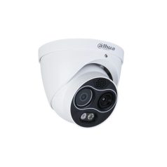   Dahua IP Turret hőkamera - TPC-DF1241-B3F4-DW-S8 (256x192, 3,5mm / 4MP, 4mm, ICR, IR30m, IP67, WDR, audio, I/O, PoE)