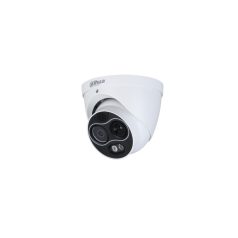   Dahua IP Turret hőkamera - TPC-DF1241-B3F4-S2 (256x192, 3,5mm / 4MP, 4mm, ICR, IR30m, IP67, WDR, audio, I/O, PoE)
