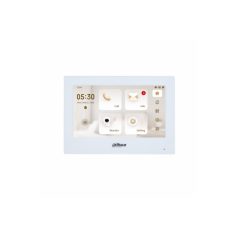   Dahua IP video kaputelefon - VTH2621GW-P (beltéri egység, 7" touch screen, 1024x600, PoE, SD, I/O, H.265, fehér)