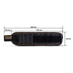   Handy Csuklópánt - 10873B (Mágneses, Poliészter 35 x 9 cm)