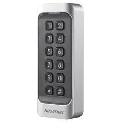   Hikvision RFID kártyaolvasó - DS-K1107AMK (Mifare 13,56MHz + billentyűzet, RS-485/Wiegand)