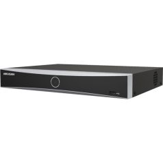   Hikvision NVR rögzítő - DS-7608NXI-K2/8P (8 csatorna, 80Mbps rögzítési sávszél., H265, HDMI+VGA, 2xUSB, 2x Sata, 8x PoE)
