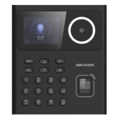   Hikvision Arcfelismerő terminál - DS-K1T320MFWX (arc, Mifare + ujjlenyomat, WiFi, TCP/IP)