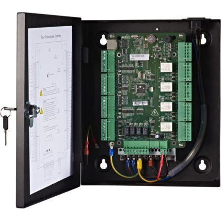 Hikvision Beléptető rendszer központ - DS-K2804 (4 ajtó, TCP/IP, RS-485, Wiegand)