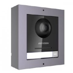   Hikvision IP kaputelefon főmodul - DS-KD8003-IME1/SURFACE (2MP, kültéri egység, 1 lakás, IP65, IR, mikrofon, hangszóró)