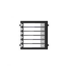   Hikvision IP kaputelefon bővítőmodul - DS-KD-KK (6 nyomógombos hívómodul, névcímkékkel)