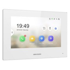   Hikvision IP kaputelefon - DS-KH6320-WTE1-W (beltéri, 7" touch, WiFi, PoE, fehér)