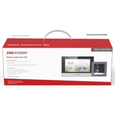   Hikvision kaputelefon szett - DS-KIS602 (IP video kaputelefon szett, kültéri + beltéri egység)