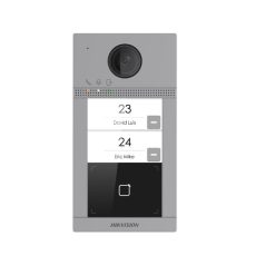   Hikvision IP kaputelefon - DS-KV8213-WME1 (2MP, kültéri egység, 2 lakásos, IP65, IR, I/O, wifi, Mifare kártyaolvasó)