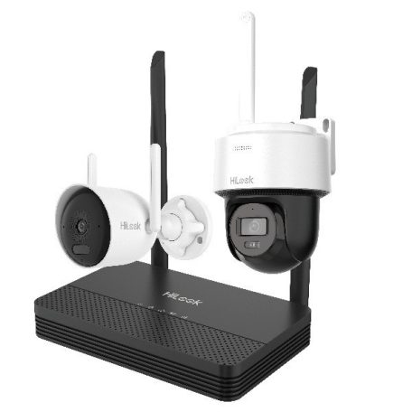 HiLook IP WiFi EasyLink Kit - DS-J142I/IKS-2044BPH-PH/WX (2x4MP, 1x cső+1x PT kamera, 2,8mm, NVS, H265)