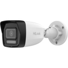   HiLook IP csőkamera - IPC-B180HA-LU (8MP, 2,8mm, DualLight30m, IP67, H265+, PoE, mikrofon)