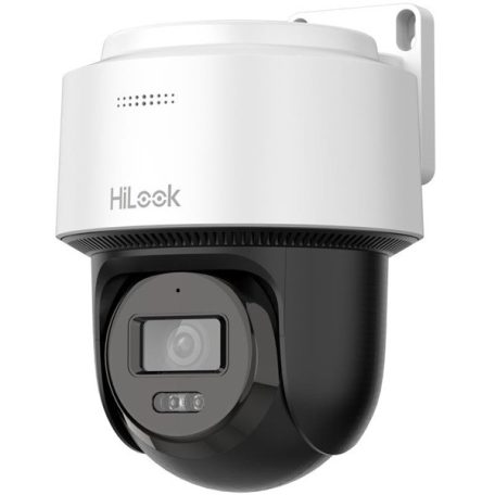 HiLook IP PT kamera - PTZ-N2C400M-DE (4MP, 2,8mm, DualLight30m, IP66, mikrofon+hangsz., microSD)