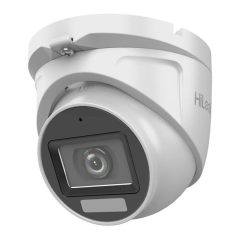   HiLook Analóg turretkamera - THC-T157-LMS (5MP, 2,8mm, IR20m+LED20m, IP66, mikrofon, DWDR)