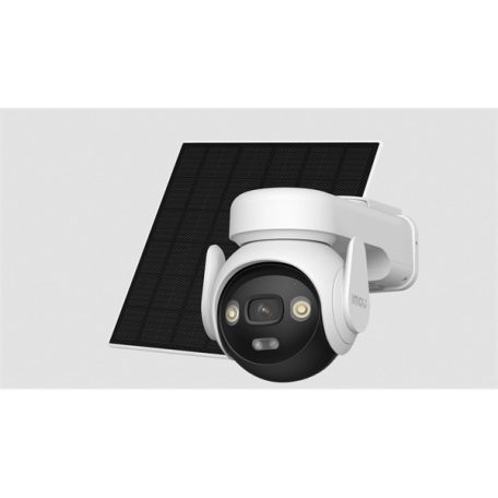 Imou IP wifi PT dómkamera Kit - AOV PT + FSP14 (4G+Wifi; Szolár panel; 5MP, 3,6mm, IP66, H265, IR25m, akku., mik, hang)