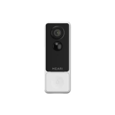 Meari IP wifi Videó Kapucsengő - B1 (3MP, 3,6mm, IR 10m, 5200mAh, microSD, mikrofon, hangszóró, PIR, kültéri IP65)