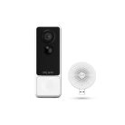 Meari IP wifi Videó Kapucsengő - B1 (3MP, 3,6mm, IR 10m, 5200mAh, microSD, mikrofon, hangszóró, PIR, kültéri IP65)
