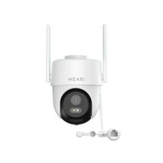   Meari IP wifi PT dómkamera - S2 PLUS (4MP, éjjellátás 30m, microSD, mikrofon, hangszóró, 2,4/5GHz, LAN, kültéri IP65)