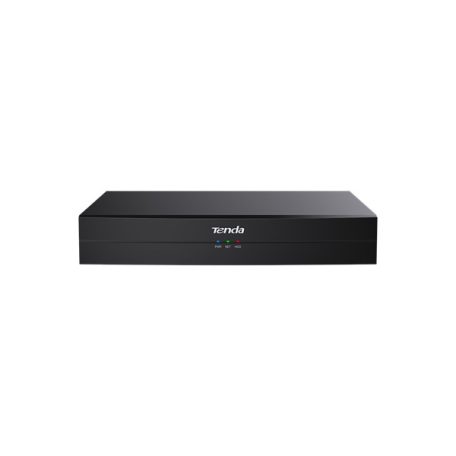 Tenda NVR rögzítő - TN3108-8P (8 csatorna, H265+, max 8MP, 8xRJ45 802.3at PoE, 2xUSB, 1x Sata (max 10TB))
