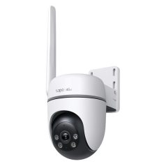   TP-link IP 4G PT dómkamera - Tapo TC40GW (2MP, 3,2mm, kültéri IP66, H264, IR30m, SD, mikr., hangsz.; SIM; PoE/DC)