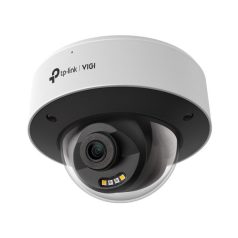   TP-Link IP dómkamera - InSight S285 (FullColor, 8MP, 4mm, IP67, IK10,  H265+, LED+IR30m, PoE, mikr., hangsz.; fém ház)