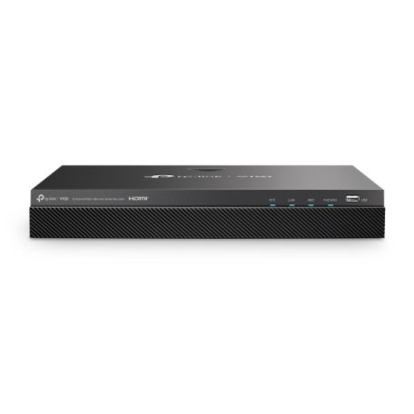 TP-Link NVR rögzítő - NVR2008H-8MP (8 csatorna, 8 PoE+ port 93W; H265+, 8MP, HDMI, VGA, 2xUSB, 2xSata, audio)
