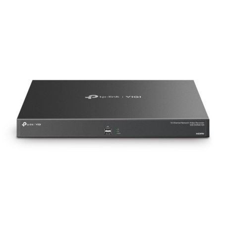 TP-link NVR rögzítő - NVR4016H (16 csatorna, H265+, 320 Mbps, 8MP, HDMI, VGA, 2xUSB, 4xSata, audio)