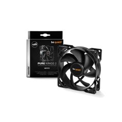   Be Quiet! Cooler 9,2cm - PURE WINGS 2 92mm PWM (1900rpm, 19,6dB, fekete)