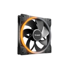   Be Quiet! Cooler 14cm - LIGHT WINGS 140mm PWM Reverse Black (RGB, 1300rpm, 25,5dB, fekete)