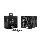 Be Quiet! Cooler 12cm - PURE WINGS 3 120mm PWM 3-Pack (1600rpm, 25,5dB, fekete)