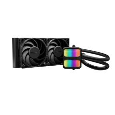   Be Quiet! CPU Water Cooler - SILENT LOOP 3 240mm Black (2x120mm, csatlakozó: 3pin, cső hossza: 400mm, fekete)