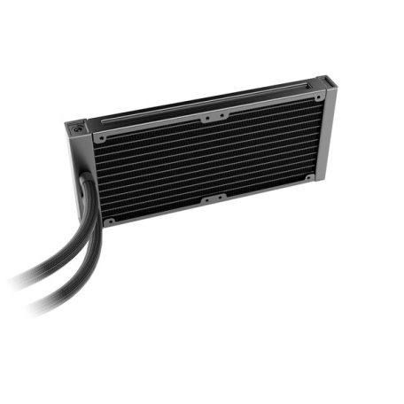 Be Quiet! CPU Water Cooler - SILENT LOOP 3 240mm Black (2x120mm, csatlakozó: 3pin, cső hossza: 400mm, fekete)